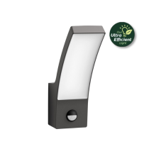Philips 8720169263819 UltraEfficient Splay vonkajšie nástenné svietidlo so senzorom PIR LED 3,8W/800lm 2700K IP44 antracit