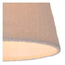 LUCIDE 10416/01/38 WOOLLY závěsné svítidlo D280mm 1xE27 černá, krémová