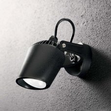 IdealLux 247182 MINITOMMY AP venkovní nástěnné svítidlo (spot) GU10 1x6W 3000K IP66 černá
