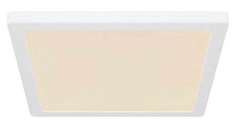 GLOBO 12380-24W LASSE stropné svietidlo LED 290x290mm 24W/2100lm 3000/4000/6500K biela, opál