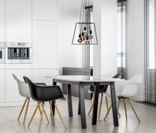 ITALUX PND-11532-5-BL Almodovi závěsné svítidlo 6xE27 černá