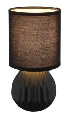GLOBO 21730S SYLAS stolní lampička V230mm 1xE14 černá