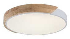 Stropní svítidlo LED 3000K biela, drevo IP20 Rabalux MAPLE2 71417
