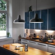 Závěsné svítidlo Ideal lux 093659 MOBY SP1 NERO 1xE27 60W černá