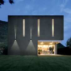 REDO 90176 VARY exteriérové nástenné svietidlo POWER LED 2x6W 781lm 4000K IP54 antracit