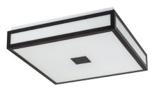 RABALUX 75031 Zoya stropné svietidlo LED 18W/1350lm 4000K IP44 čierna, biela, 300x300mm