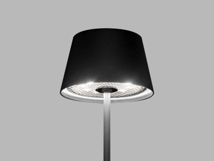 LED2 A132453 ROXY venkovní dotyková stolní lampička LED V360mm 2W/150lm 2700-3000K IP65 černá