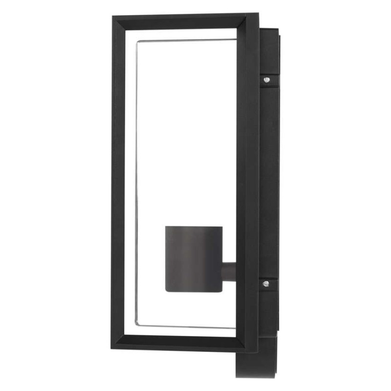 EMOS ZGH040P MALVA venkovní nástěnné svítidlo E27 130 × 120 × 280  IP44 se senzorem černá