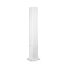 Exteriérové stojanové svítidlo Ideal lux 142999 EDO OUTDOOR PT1 SQUARE BIANCO 1xGX53 15W bílá IP44