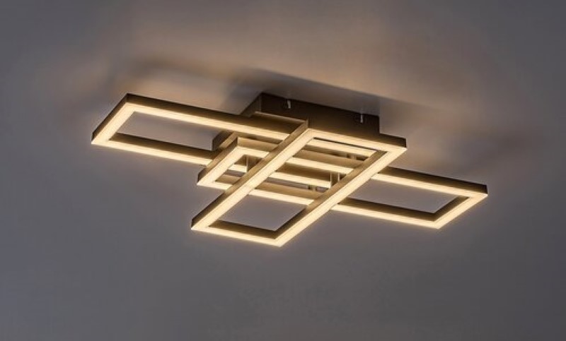 RABALUX 71394 Mereni stropní svítidlo LED 40W/2560lm 3000-6500K černá, bílá, stmívatelné, dálkový ovladač