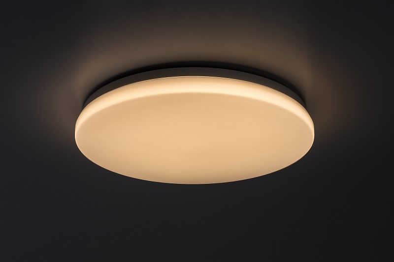 RABALUX 77139 Lowar vonkajšie stropné svietidlo so senzorom D350mm LED 24W/1450lm 3000K IP44 biela