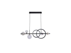 Závěsné svítidlo 5x G9 + LED 2300 lm černé Zuma Line TAREMI MD2448-7B-3BGD