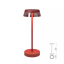REDO 90311 ILUNA exeriérová stolová lampa SMD LED 2,5W 145lm-150lm 2700K-3000K IP65 červená