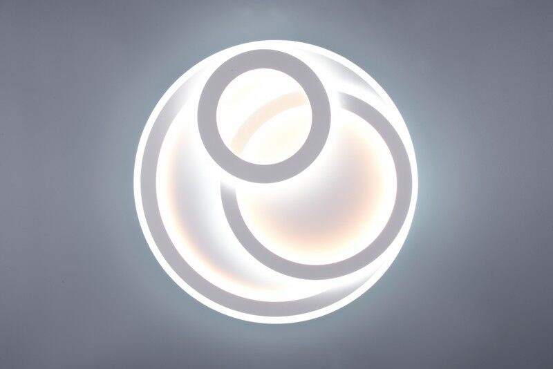 TRIO 629210331 MITA stropní svítidlo SMD LED D510mm 74W/9000lm 2700-6000K bílá matná, stmívatelné, dálkový ovladač