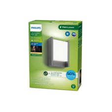Philips 8720169278042 UltraEfficient Arbour vonkajšie nástenné svietidlo LED 3,8W/800lm 2700K IP44 antracit