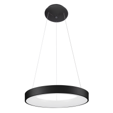 ITALUX 5304-840RP-BK-4 Giulia závěsné svítidlo LED D480mm 40W/2200lm 4000K černá, bílá