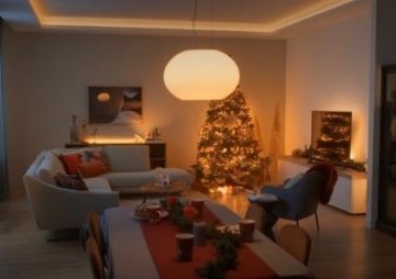 Svítidla s barevnými efekty pro vánoční atmosféru
