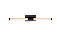 RABALUX 75045 Tilora nástěnné svítidlo nad zrcadlo LED 8W/790lm 4000K IP44 černá, bílá