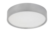 RABALUX 75010 Larcia stropní svítidlo LED D280mm 18W/1060lm 4000K IP44 stříbrná, bílá