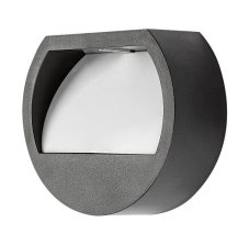 RABALUX 77004 Narmada solární nástěnné svítidlo LED 0,5W/13lm 4000K IP44 černá, bílá, soumrakový senzor