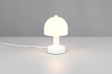 TRIO Reality R51961031 GLENN stolní lampička v190mm 1xE14 bílá matná