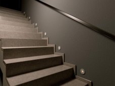 LED2 2390551 WALK II zápustné orientačné svietidlo LED D85mm 3W/120lm 3000-4000-6000K biela