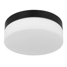 GLOBO 32111B VRANOS venkovní stropní svítidlo D184mm 1xE27 IP44 matná černá, bílá