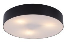 Venkovní stropní svítidlo 3x E27 čierna IP43 Rabalux Dolen 75066