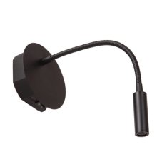 LUCIDE 77289/03/30 JOLIJN nástenné svietidlo D110mm LED 2W/140lm 3000K čierna, nabíjateľná batéria, magnetický montážny systém