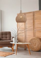 TRIO 366700136 JANNE závěsné svítidlo D54mm 1xE27 černá matná, béžová