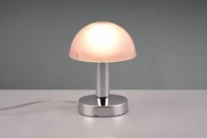 TRIO 599100106 FYNN II dotyková stolní lampička 1xE14 chrom/růžová ON/OFF