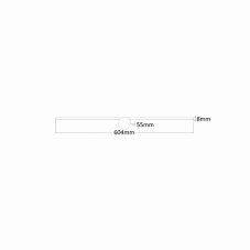 LED nástenné svietidlo nad zrkadlo 60 cm 1100 lm 4000K IP44 zlaté Zuma Line CAMARA W89949-8W-GD