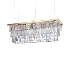 Závesné svietidlo Ideal lux 213583 MARTINEZ SP8 ORO 8xE14 40W zlato