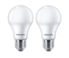 Philips 8719514470996 LED žárovka CorePro E27 4,9W/40W 470lm 4000K A60 bílá 2-set