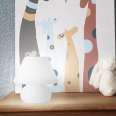 Stolová lampa Ideal lux 074702 PRATO TL1 BIG BIANCO 1xE27 60W