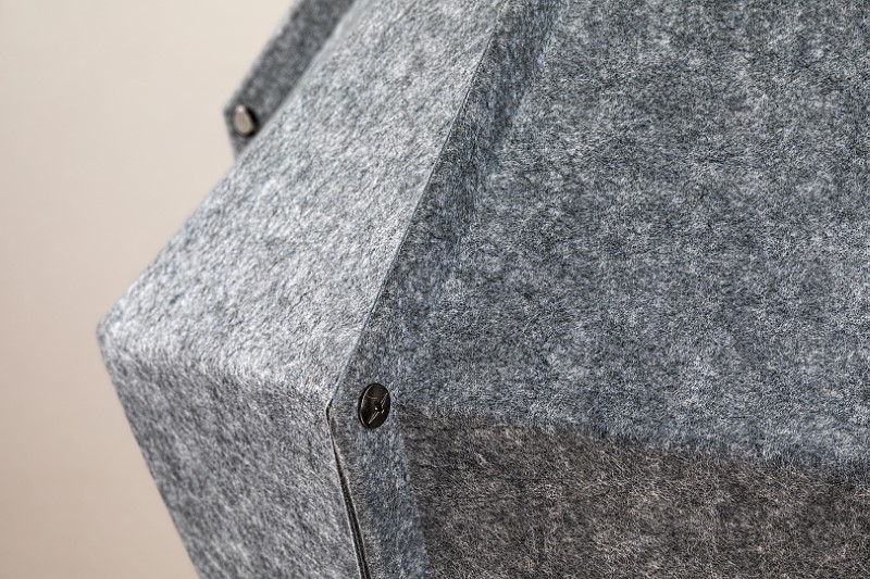 RABALUX 74000 Lomiro stojacia lampa D440mm 1xE27 šedá