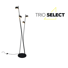 Stojací lampa 4x GX53 černá, zlatá TRIO SELECT CODA 469000480