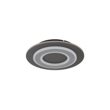 GLOBO 48032-24 JAYDEN stropné svietidlo D320mm LED 24W/710lm 3000K antracit, šedá, biela
