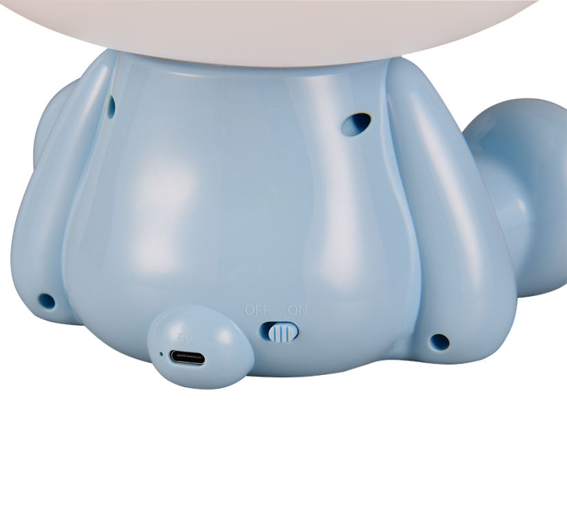 TRIO Reality R57991112 CUTIE dotyková stolná lampička v250mm SMD LED 0,3W/30lm 3000K modrá, ON/OFF