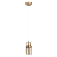 Závěsné svítidlo LED 555lm 3000K zlatá, jantarová IP20 Rabalux Zayen 98072035