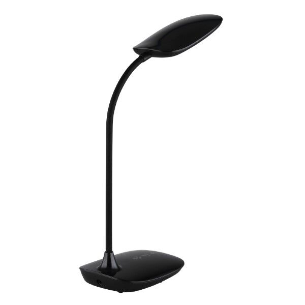 GLOBO 58455B BOTAL stolové svietidlo LED V400mm 9W/520lm 4000-3000-6500K čierna, adaptér