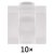 EMOS DCH001 samolepící háček jednoduchý 19x19x12 mm, 10 ks sáček