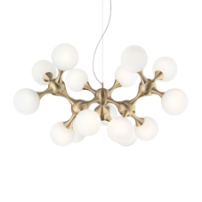 IdealLux 241012 NODI SP15  závestné svietidlo 150mm E14 15x40W IP20 matná mosadz