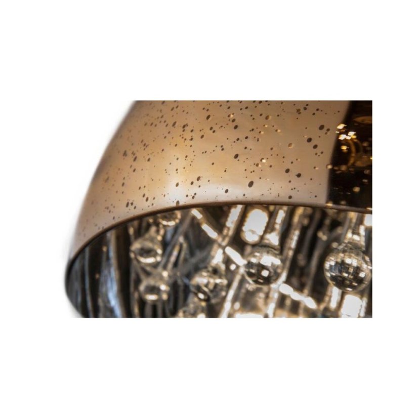 AZzardo AZ1647 DECOline ASTRAL PENDANT / TOP stropní / závěsné svítidlo 5xG9 40W IP20 zlatá