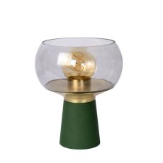 LUCIDE 05540/01/33 FARRIS stolní lampička V280mm 1xE27 zelená, kouřová
