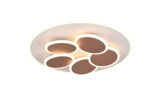 TRIO 653210676 MANDALA stropné svietidlo D490mm SMD LED 35W/4200lm 2700-6500K svetlo šedá, diaľkový ovládač