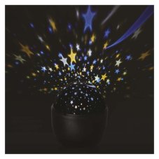 EMOS DCPW06 vianočný dekorativní projektor hvězdičky LED 12,5cm 3W studená bílá/teplá bílá/modrá, 3xAA excl.