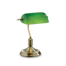 Stolová lampa Ideal lux 045030 LAWYER TL1 BRUNITO 1xE27 60W