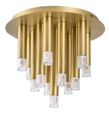 RABALUX 71355 Ramira stropné svietidlo D340mm 13xG9 zlatá, priehľadná
