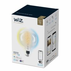 Philips WiZ Tunable white 8718699786731 LED žárovka Filament Globe E27 6,5W/470lm G200 2700-6500K